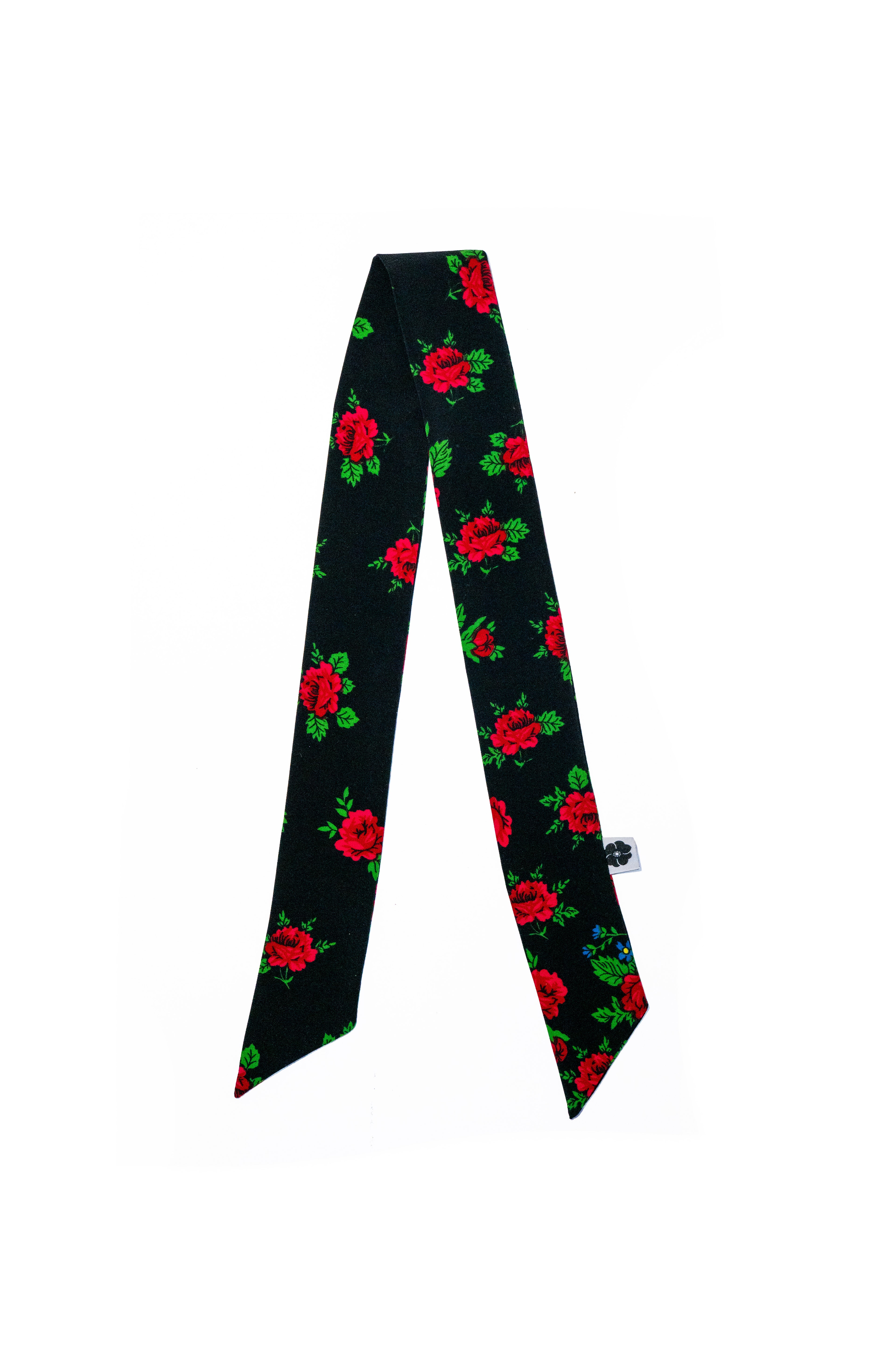 Roza fleurs noir trad
